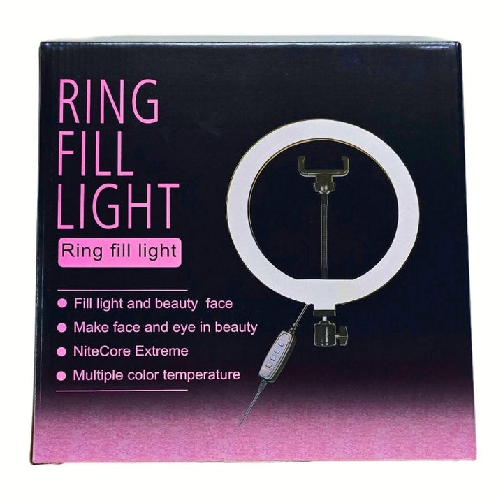Ring Light 10 Inches + Right Light Stand 7 Ft | Best for Photography & Video - My Store