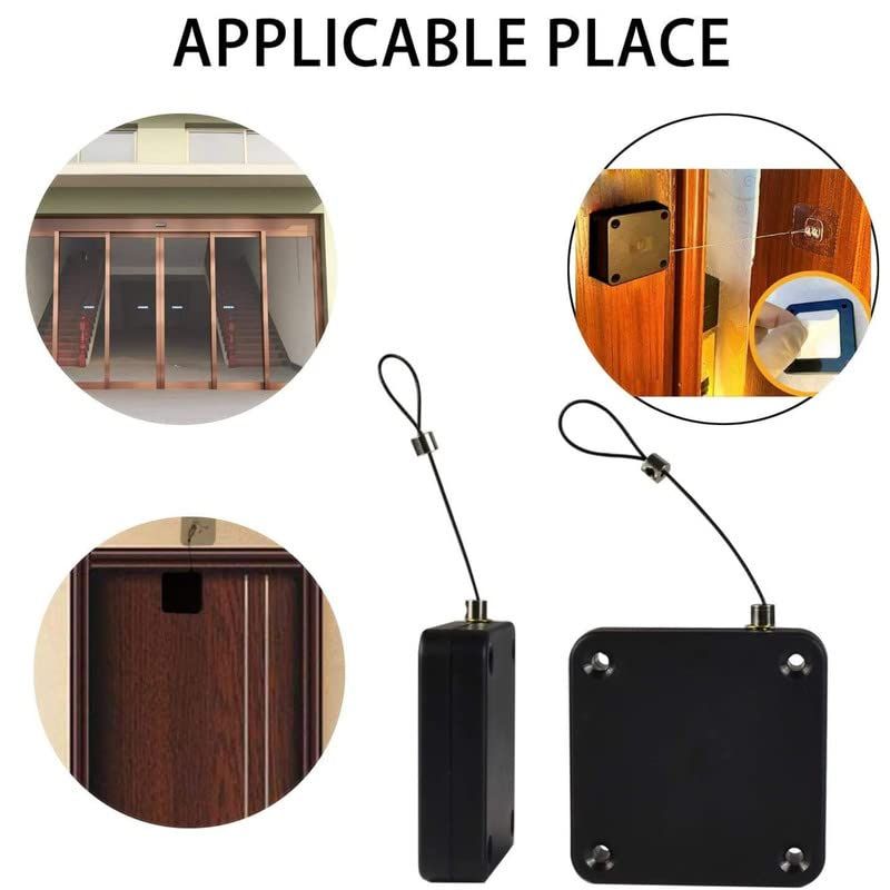 Portable Automatic Door Closer –|Punch-Free, Self-Closing with Pull Force - My Store