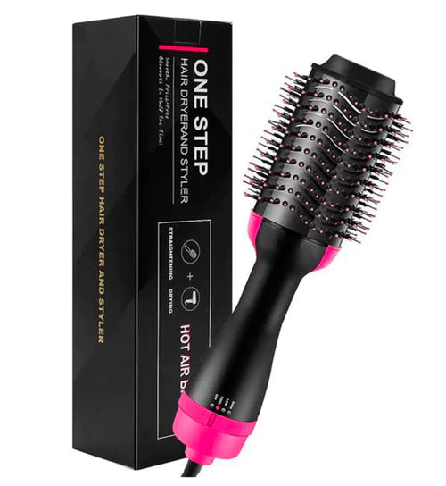 One Step Hot Air Brush | 3-in-1 | Dryer, Straightener & Volumizer for Effortless Styling - My Store