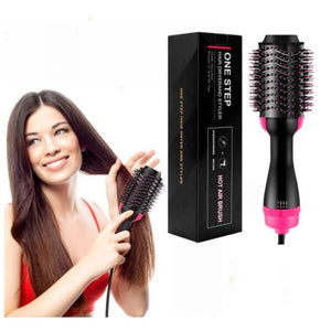 One Step Hot Air Brush | 3-in-1 | Dryer, Straightener & Volumizer for Effortless Styling - My Store