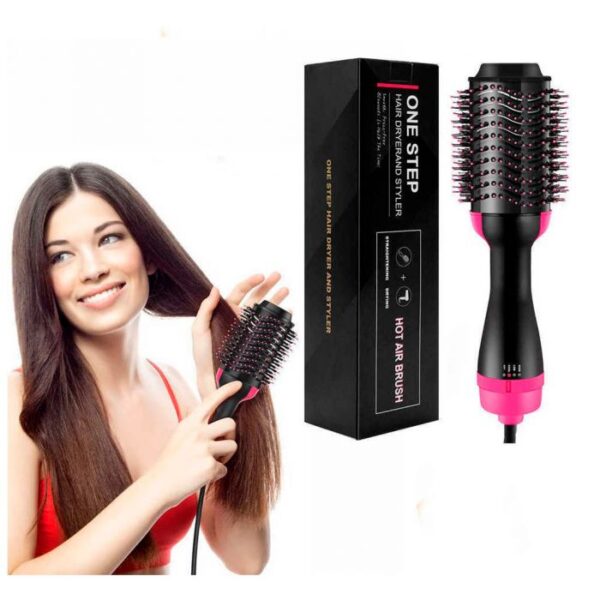 One Step Hot Air Brush | 3-in-1 | Dryer, Straightener & Volumizer for Effortless Styling - My Store