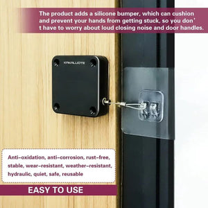 Portable Automatic Door Closer –|Punch-Free, Self-Closing with Pull Force - My Store