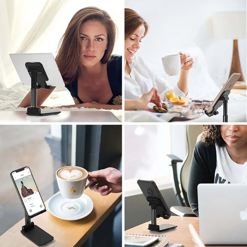 Universal Foldable Mobile & Tablet Stand | Adjustable Multi-Angle Holder - My Store