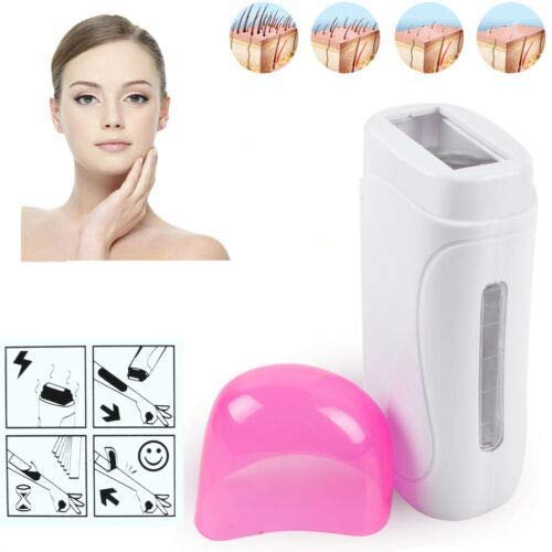 3-in-1 Wax Heater Machine for Hair Removal | Wax Heater Machine + Wax Cartrdige + Wax Strips | Portable Cartridge Wax Warmer with Epilators - My Store