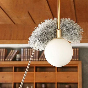 Extendable Microfiber Duster with Long Telescopic Handle | Long Reach, Bendable Head, Washable Fan & Ceiling Cleaner - My Store