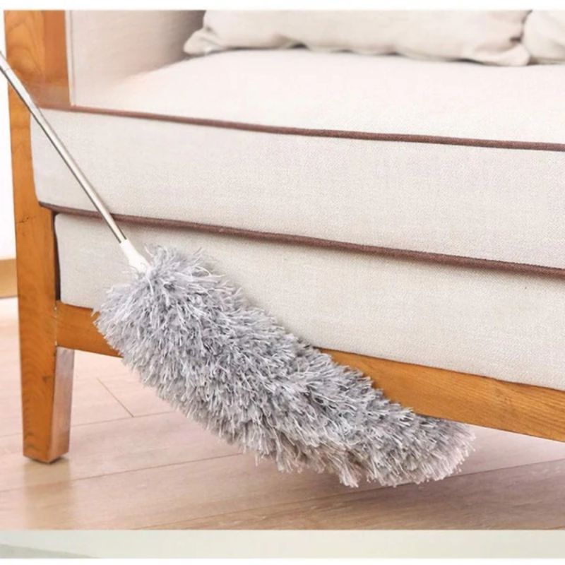 Extendable Microfiber Duster with Long Telescopic Handle | Long Reach, Bendable Head, Washable Fan & Ceiling Cleaner - My Store