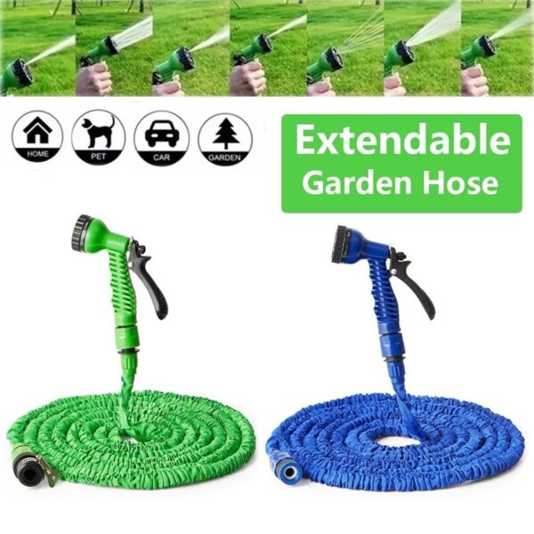 Magic Expandable Hose Pipe 50FT | Lightweight, Tangle-Free with 7-Mode Spray Gun - My Store